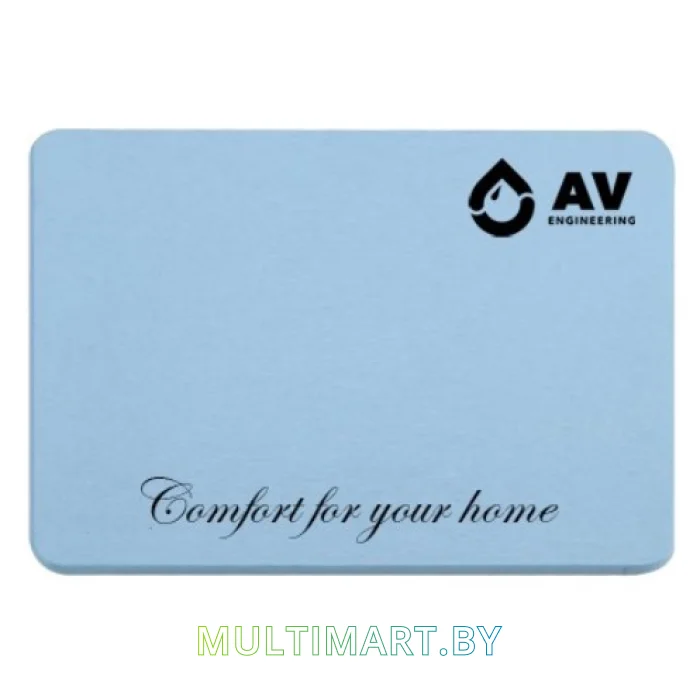 Коврик для ванной AV Engineering AVEDM4060BL 60x40 (голубой)